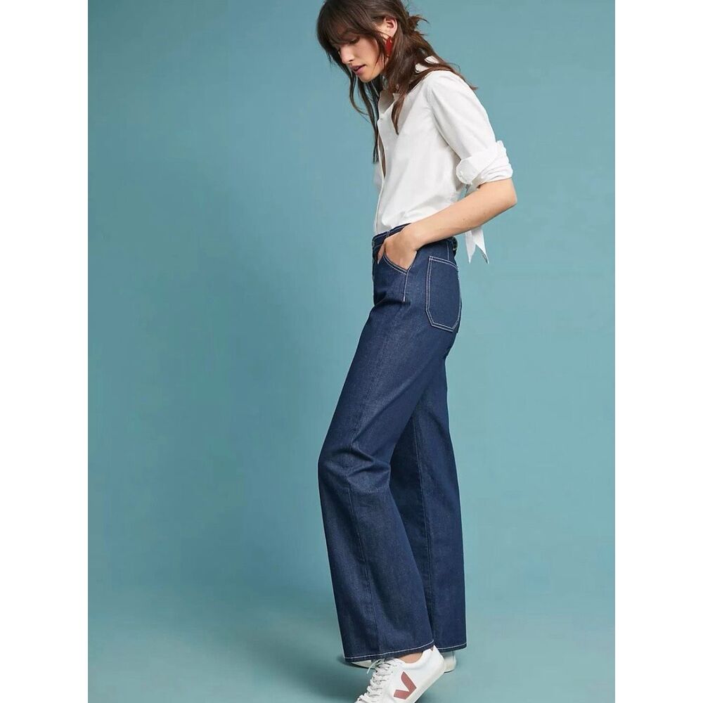 M.i.H Women’s 28 Paradise Ultra High-Rise Wide-Leg Jeans